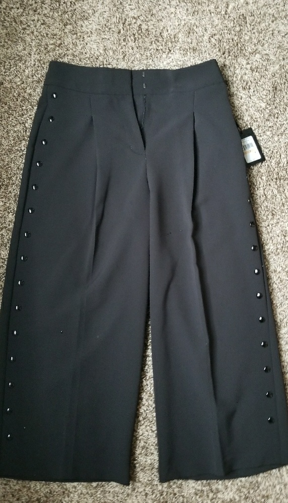 DKNY Black cropped Pants